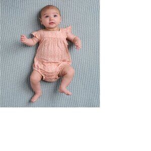 Hatley Shibori Hearts Baby Girl Bubble One Piece 9-12M